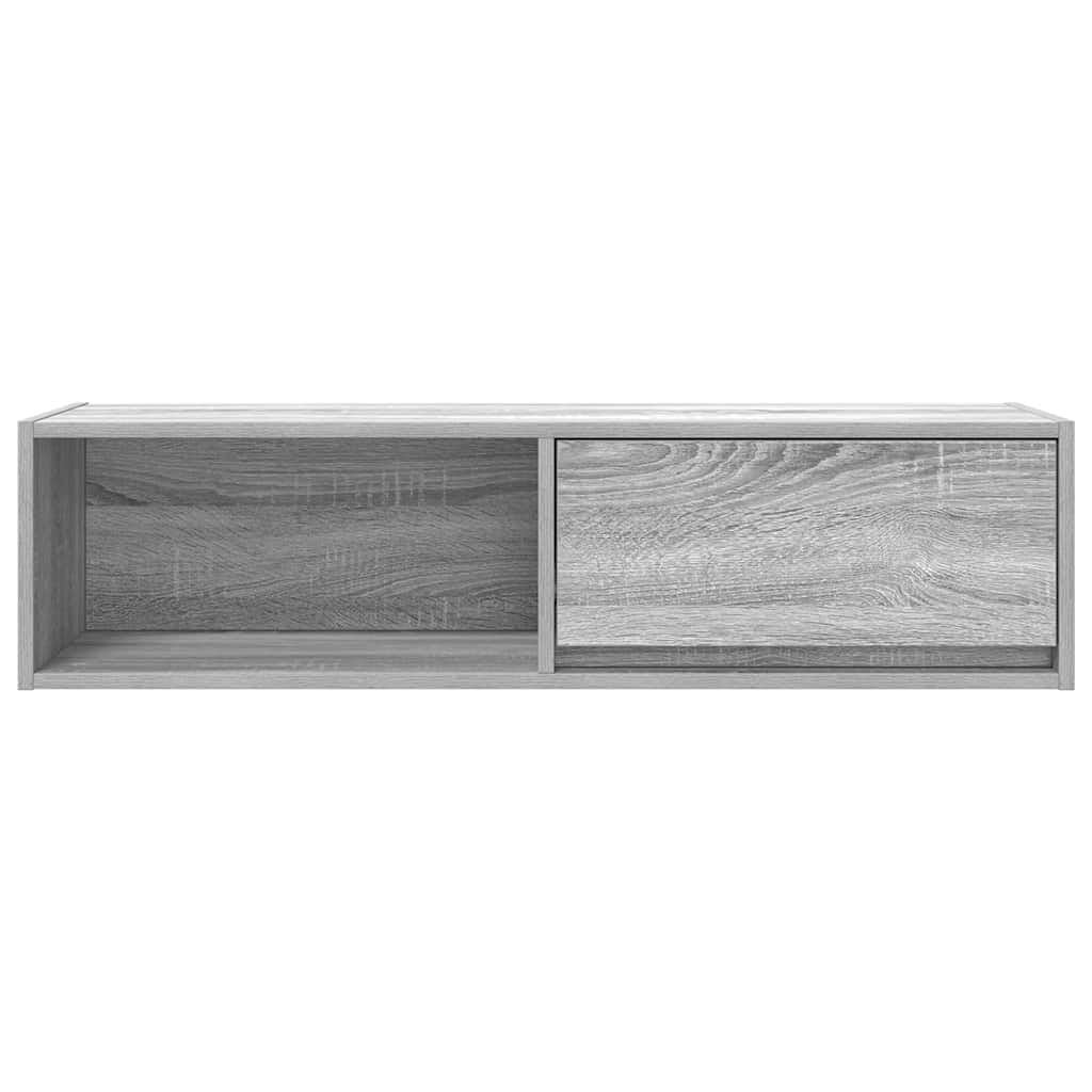 vidaXL Meuble TV sonoma gris 100x31x25,5 cm bois d'ingénierie - 6