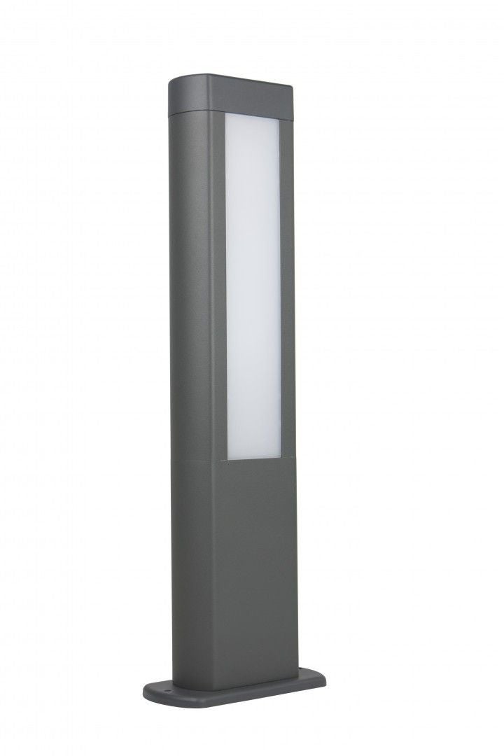 Lampa ogrodowa stojąca Evo ciemnoszara LED 8W 4000K 710 lm IP54 wym: 50 x 11 x 5,5 cm aluminium SU-MA