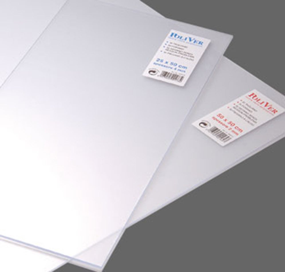 Plaque Verre Acrylique PMMA XT 6 Mm - Dimensions 10 X 50 Cm, Transparente, Protection Film - Pour Bricolage, Décoration