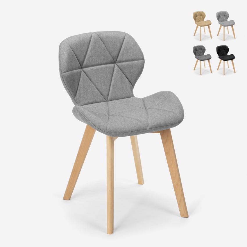 Set di 2 sedie da pranzo con braccioli - 46 x 52 x 80,5 cm - Tessuto Sherpa e gambe in metallo - Beige | Leroy Merlin
