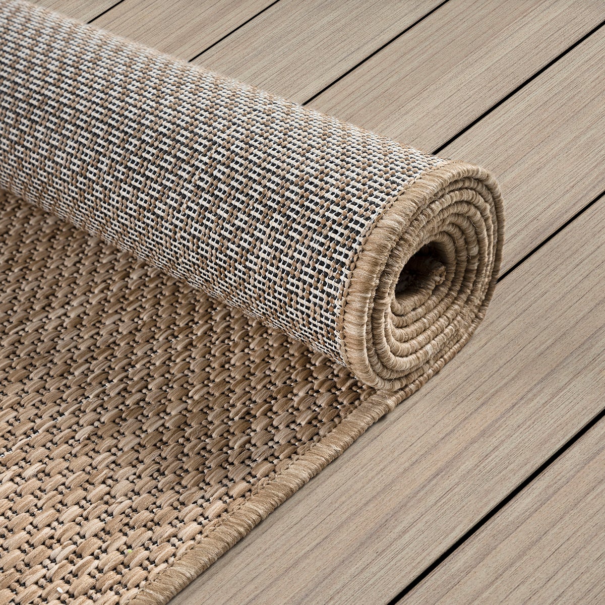 Alfombra Maestro exterior moderna clásica, Natural, 200 x 280 cm - 5
