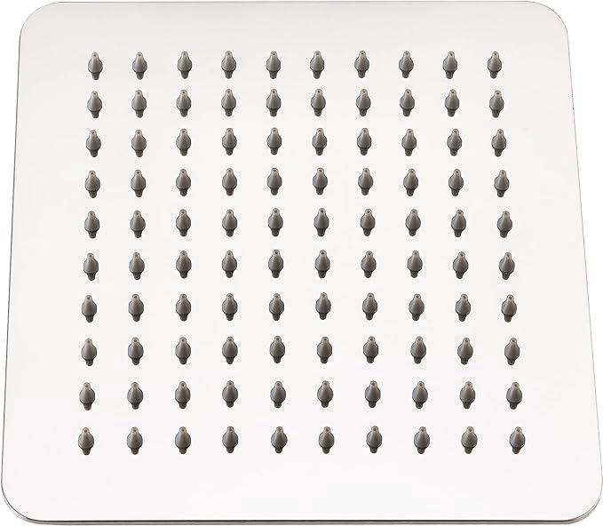Pommeau De Douche Carré Ultra Mince En Acier Inoxydable