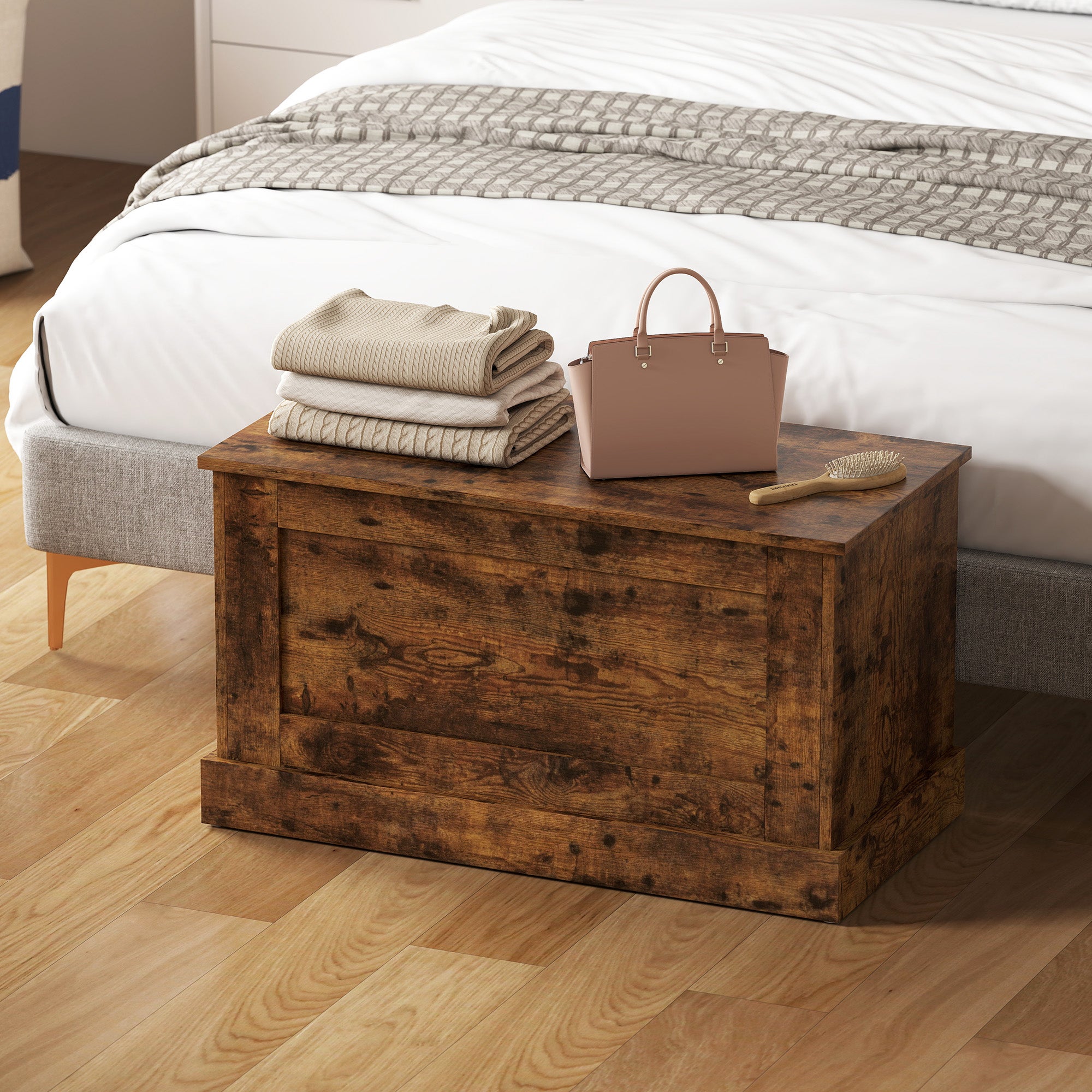 Coffre de rangement panneau de particules HOMCOM - 8