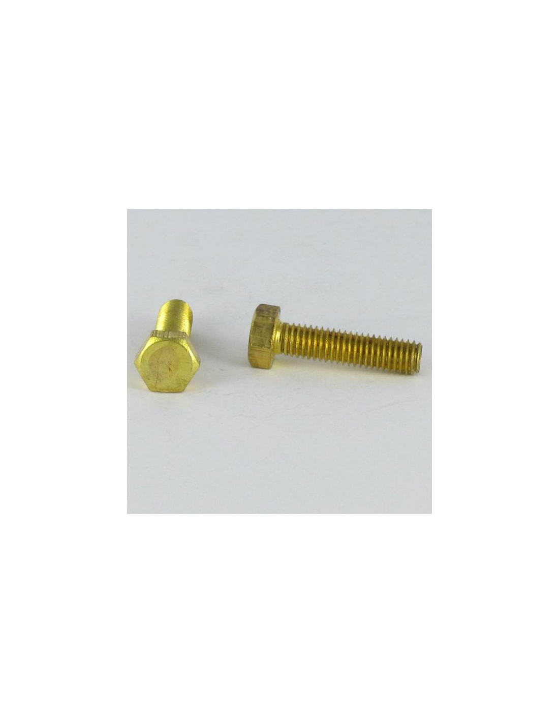 Tornillo metales Latón cabeza hexagonal M3X20 microtornillo - 1 pièce ...