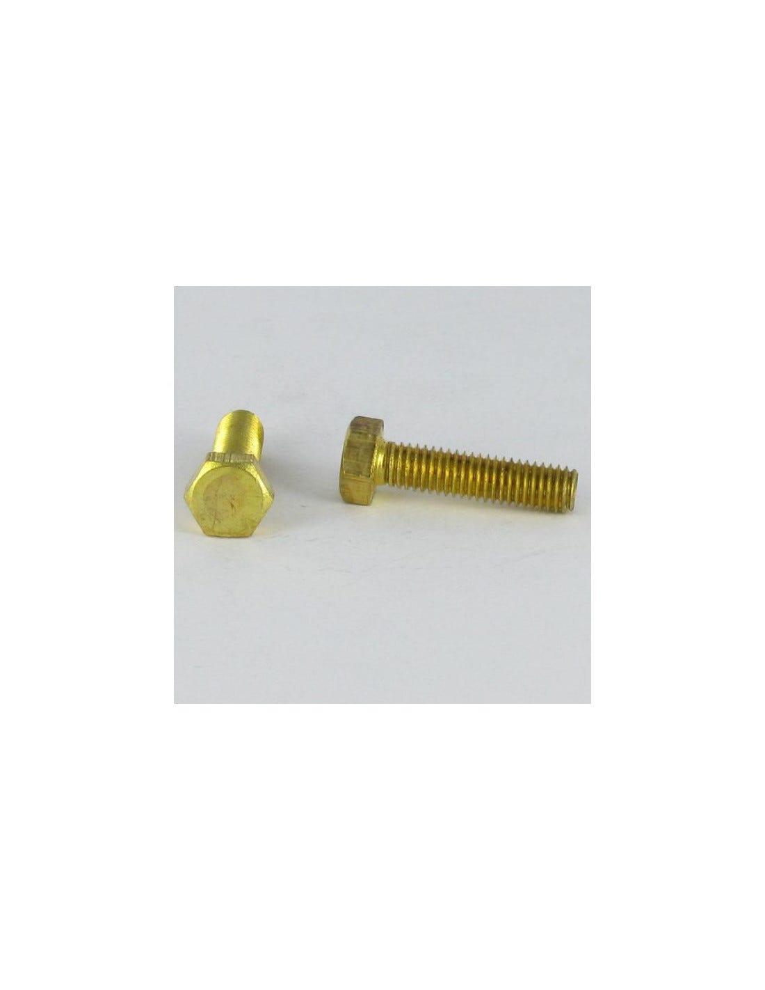 Tornillo metales Latón cabeza hexagonal M3X20 microtornillo - 1 pièce ...