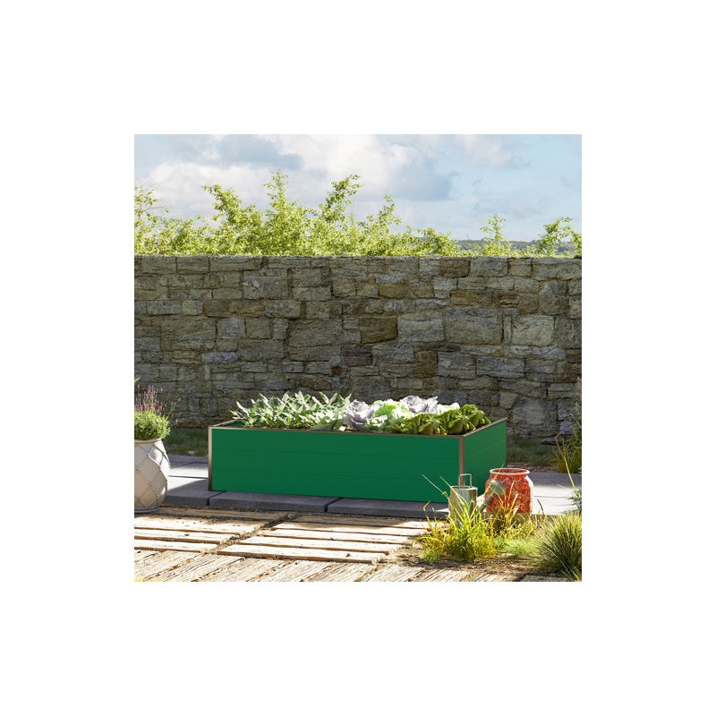 99 x 195 x 39 cm Grzadka podwyzszona, zielony