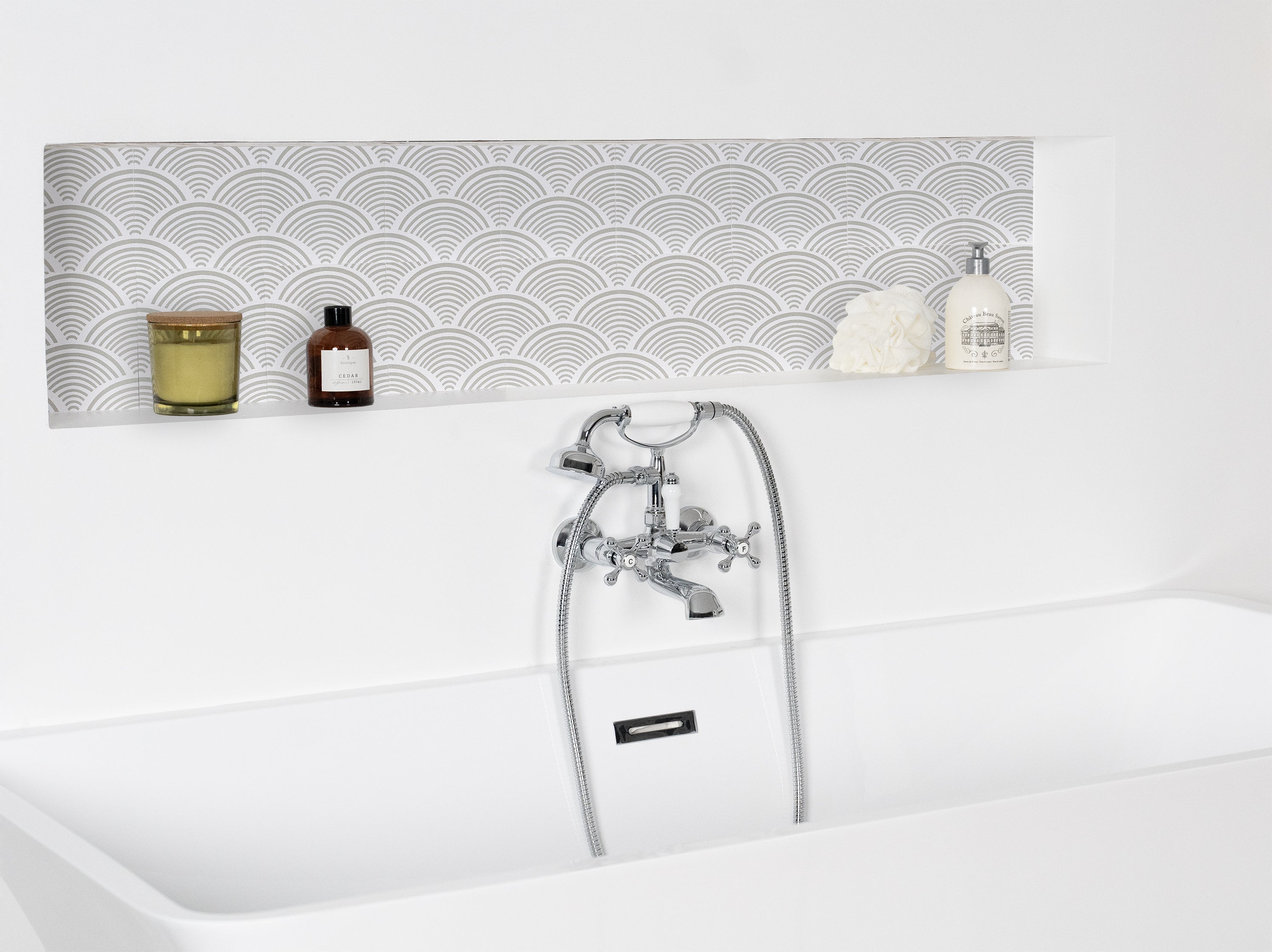 Mélangeur de Baignoire Rétro Chromé FEDLEEN by Eurosanit - 7