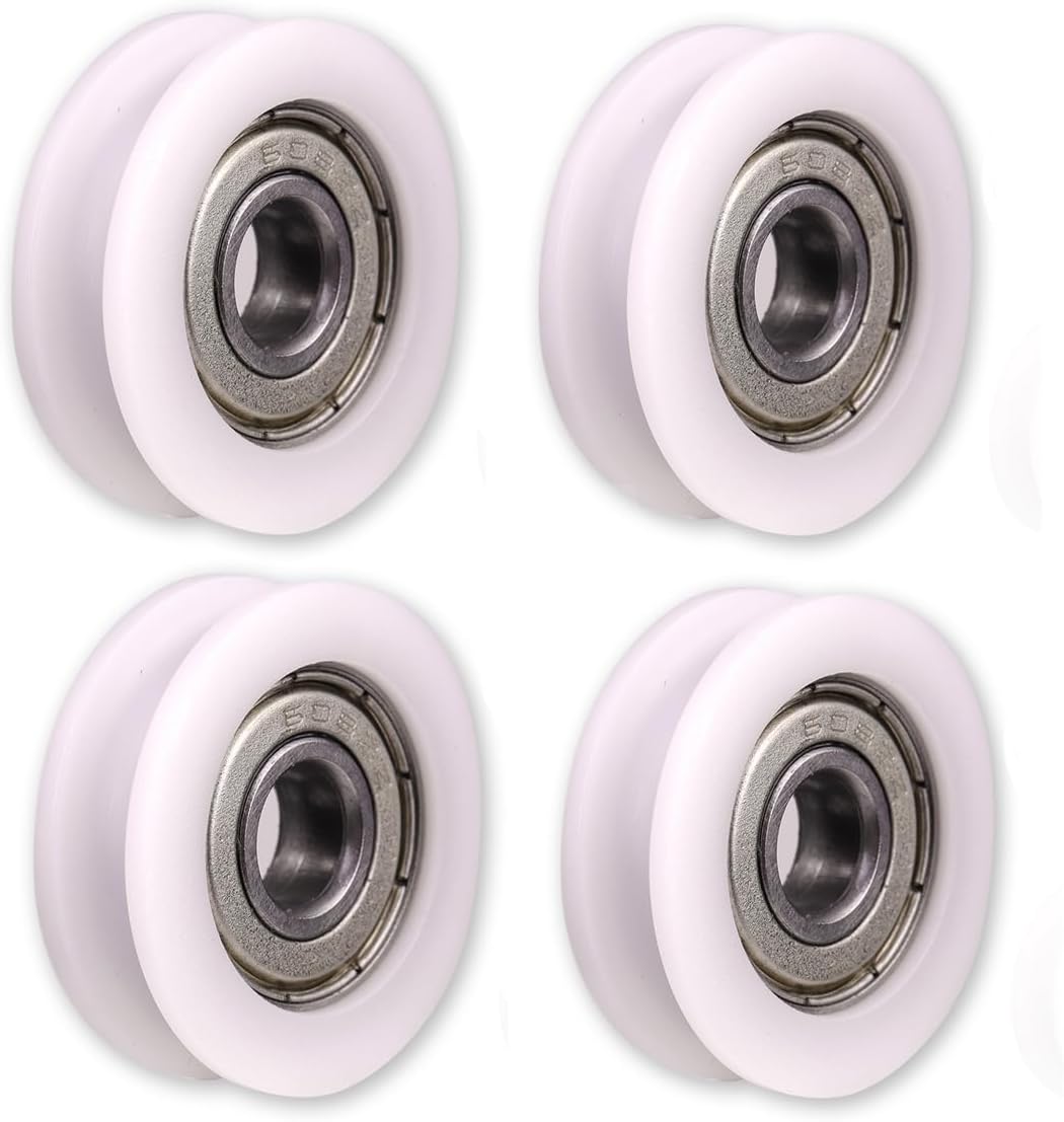 Rozmiar maszyny: średnica wewnętrzna x średnica zewnętrzna x grubość = 5 mm x 24 mm x 7 mm<br>Rozmiar rowka w kształcie litery U (szerokość x głęboko