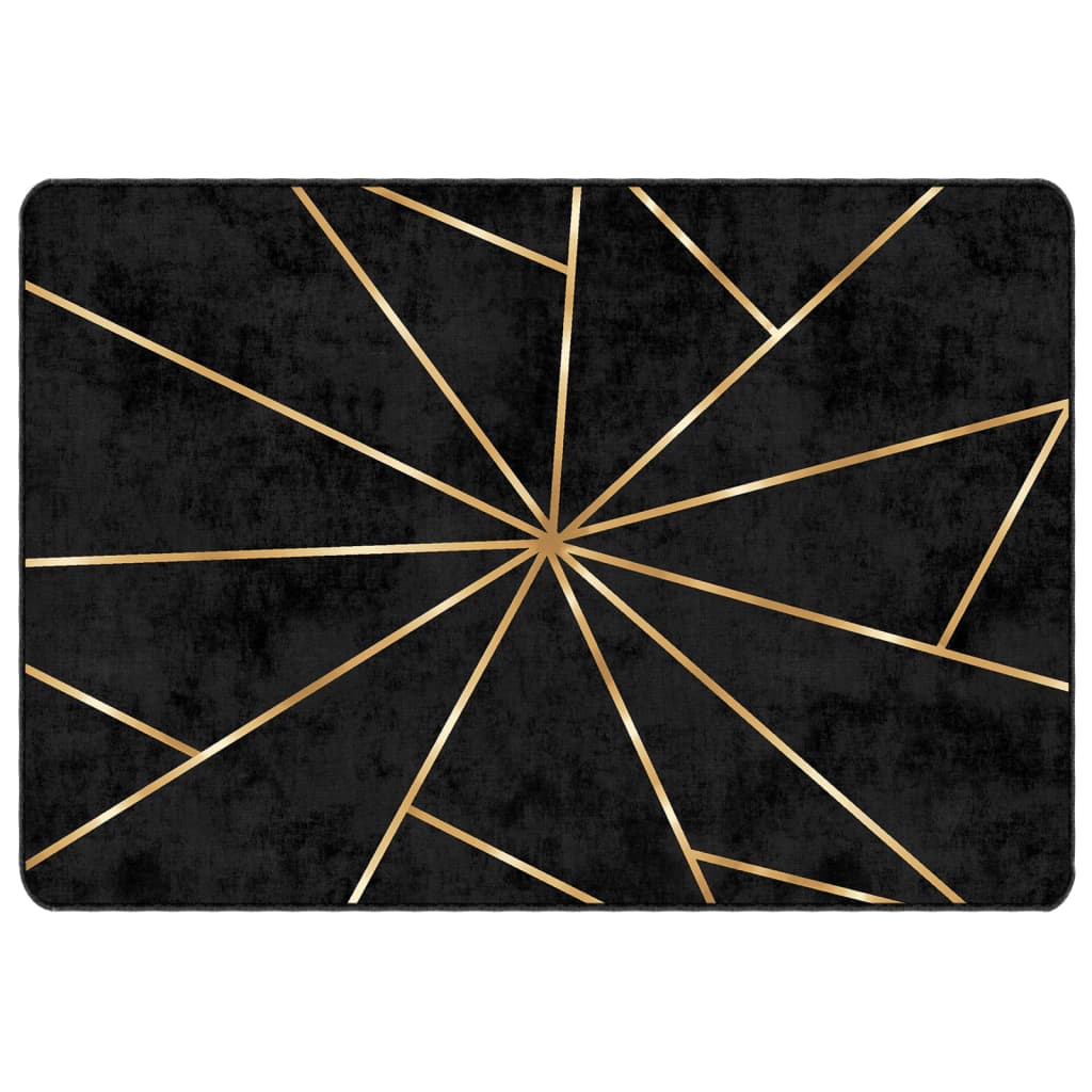 Tapis Antidérapant Pour Tableau De Bord Voiture - Ventouses Puissantes, Lavable, Noir, 13x8 Cm