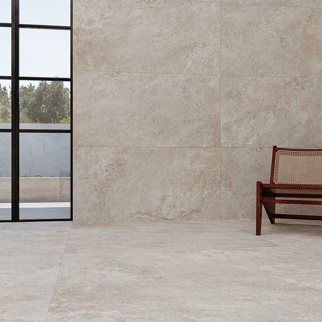 Classico Mandorla - Travertino - Piastrelle 61x122,2 cm 9,5 mm - CDO 3002 60x120 MATT R10 9 mm - 2
