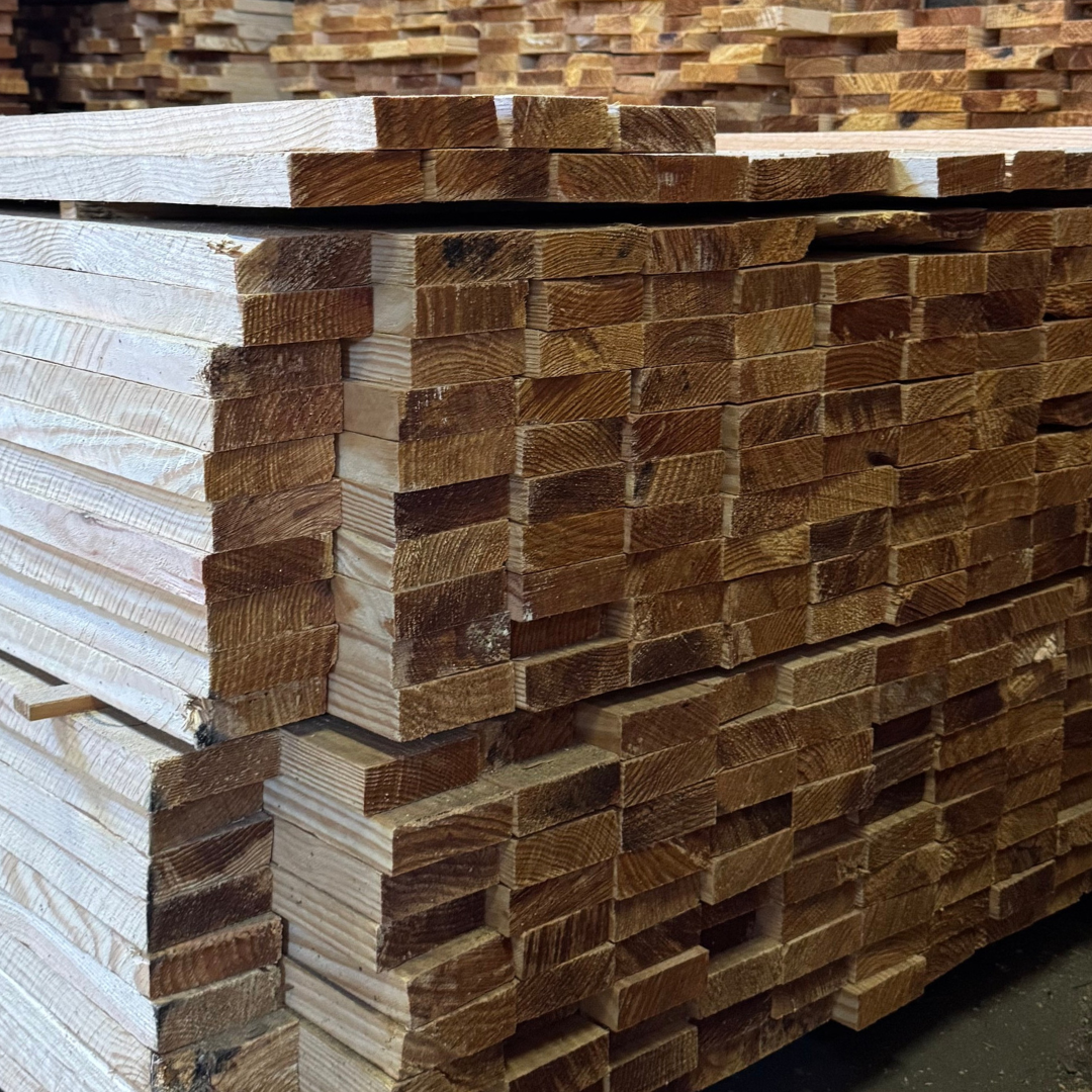 Planche Pin Maritime Massif brut L. 2m x l. 80mm x Ep. 25 mm (Bois sec non traité) - 2