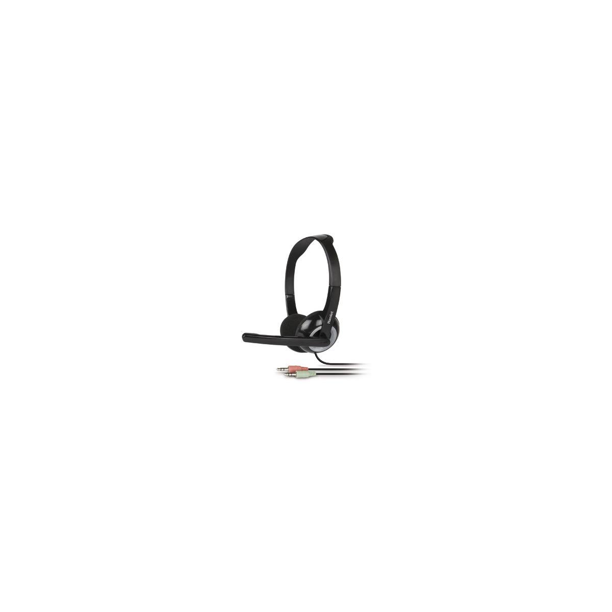 One+ 8042 Cuffia Con Microfono Rosa | Auricolare Stereo Con Jack 3.5mm | Elettronica Per Chiamate E Musica
