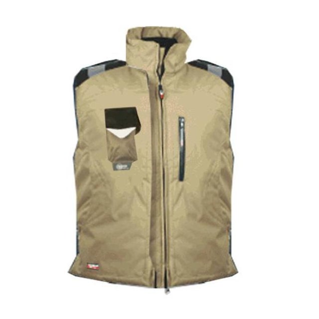 Gilet in pile beige Abbigliamento Finstock T64 XXL V013