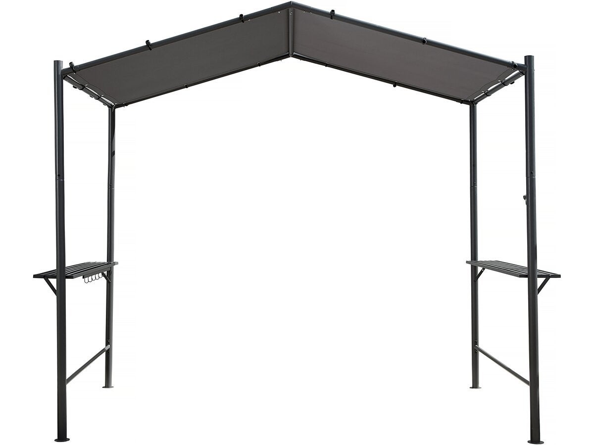 Pergola altanowa do grilla - 277 x 149 cm - Antracyt