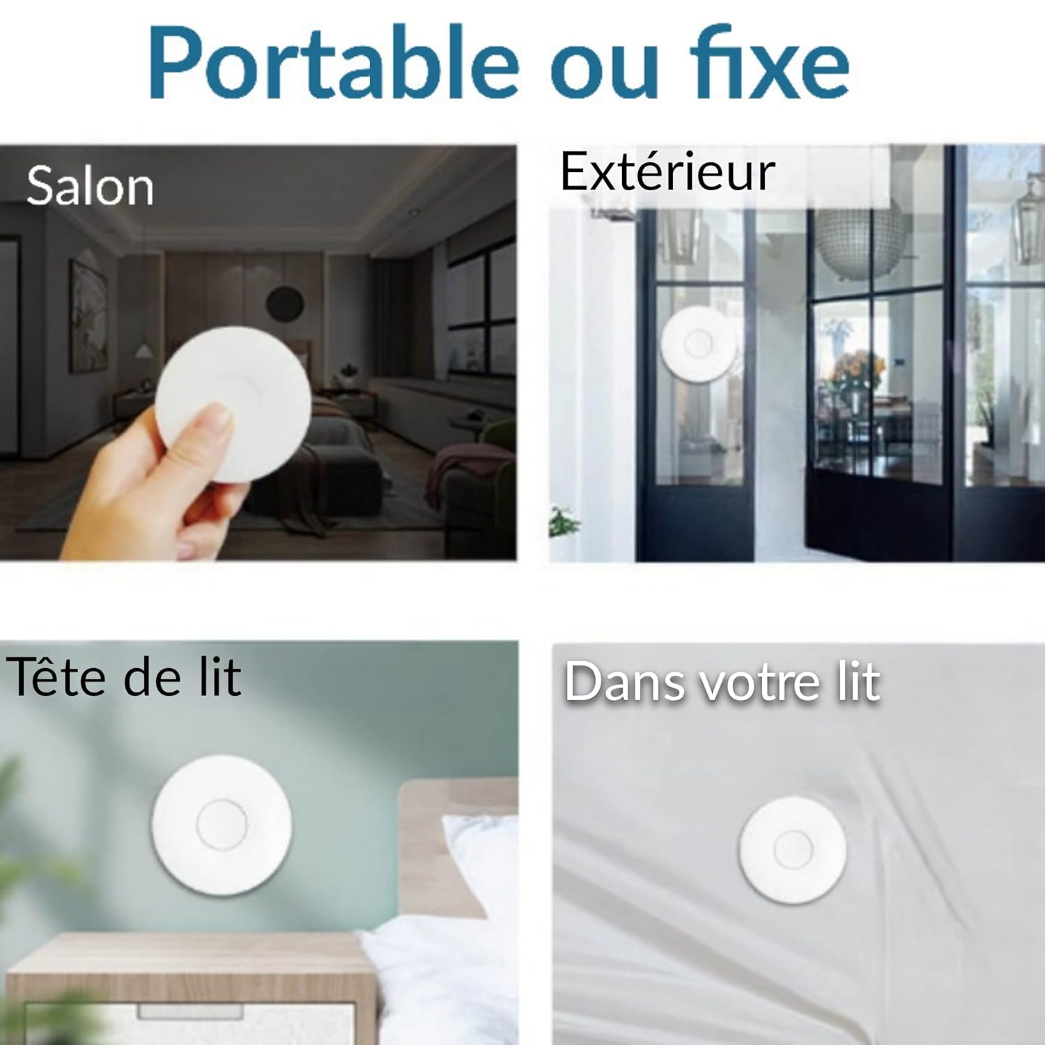 Prise murale commandée sans fil et sans pile - Qualité Pro - 1 télécommande radio auto alimentée + 1 prise EU 3000w - 8