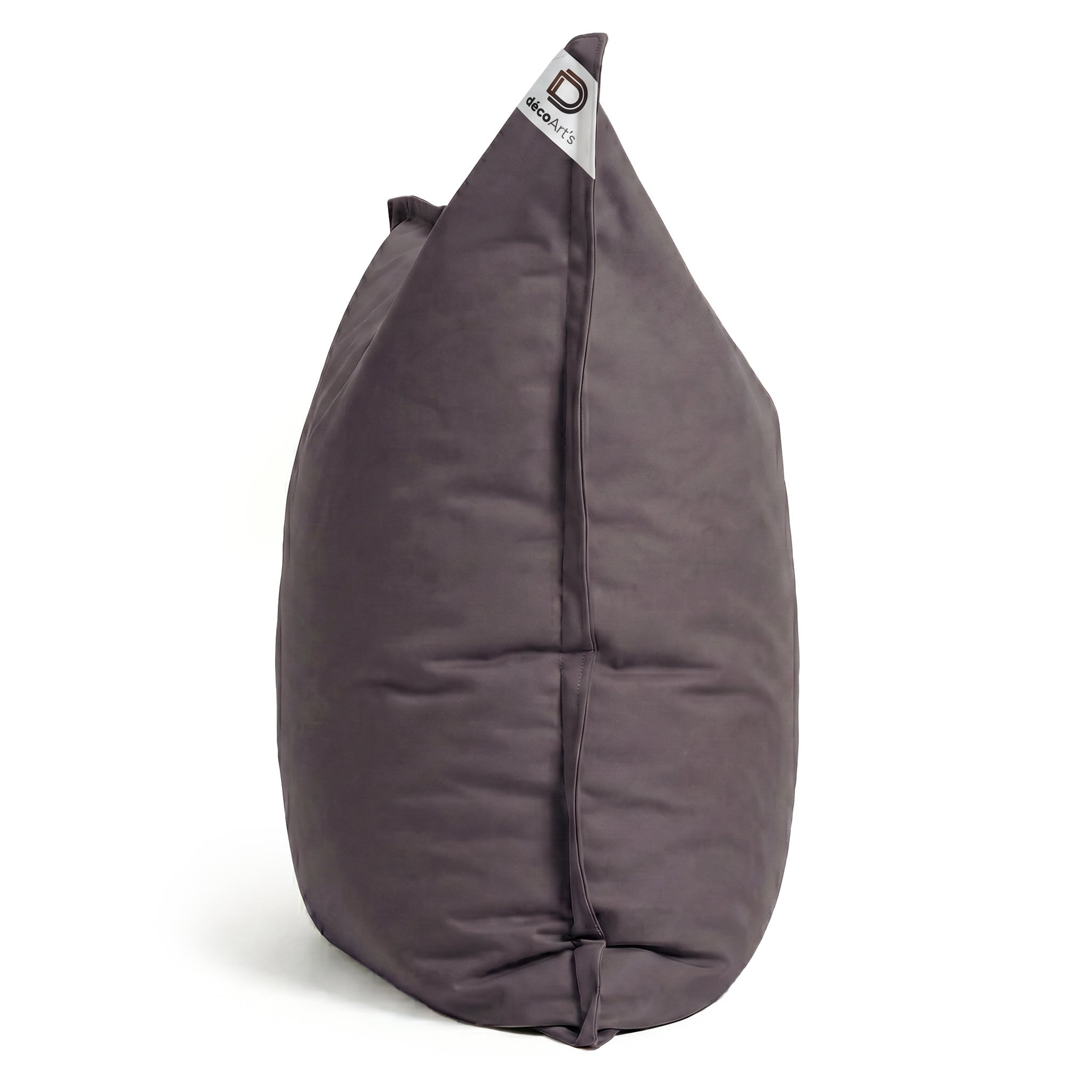 Custodia Pouf Gigante XXL 180x140cm Interno ed Esterno - Grigio carbone - 4