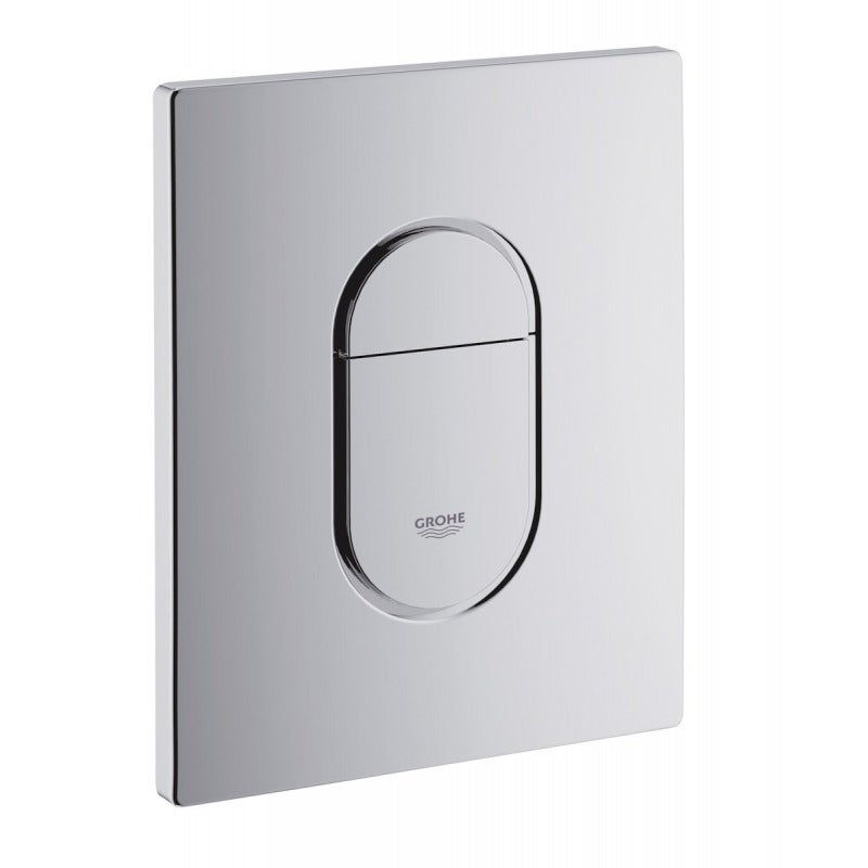 Pack WC Bâti-support + WC sans bride SAT Fusion + Abattant softclose + Plaque Chrome - 4