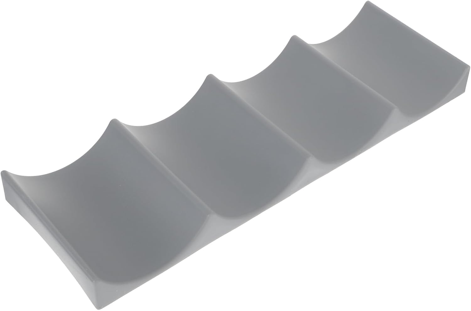 szt. plastikowy stojak na butelki do lodówki, mata do przechowywania butelek, uchwyt na butelki do lodówki kuchennej, szary