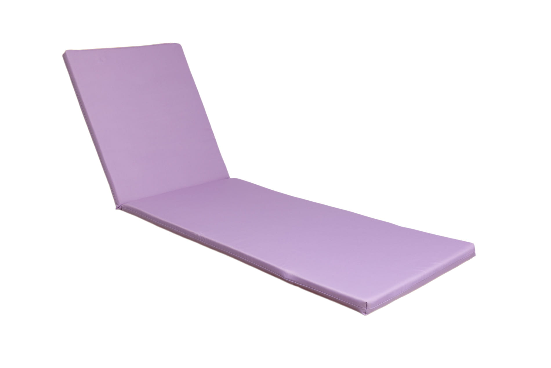 Cojín para tumbona 190x60x4cm, cojín para jardín tumbona, tumbona de madera lila, cojín para tumbona de piscina - 3