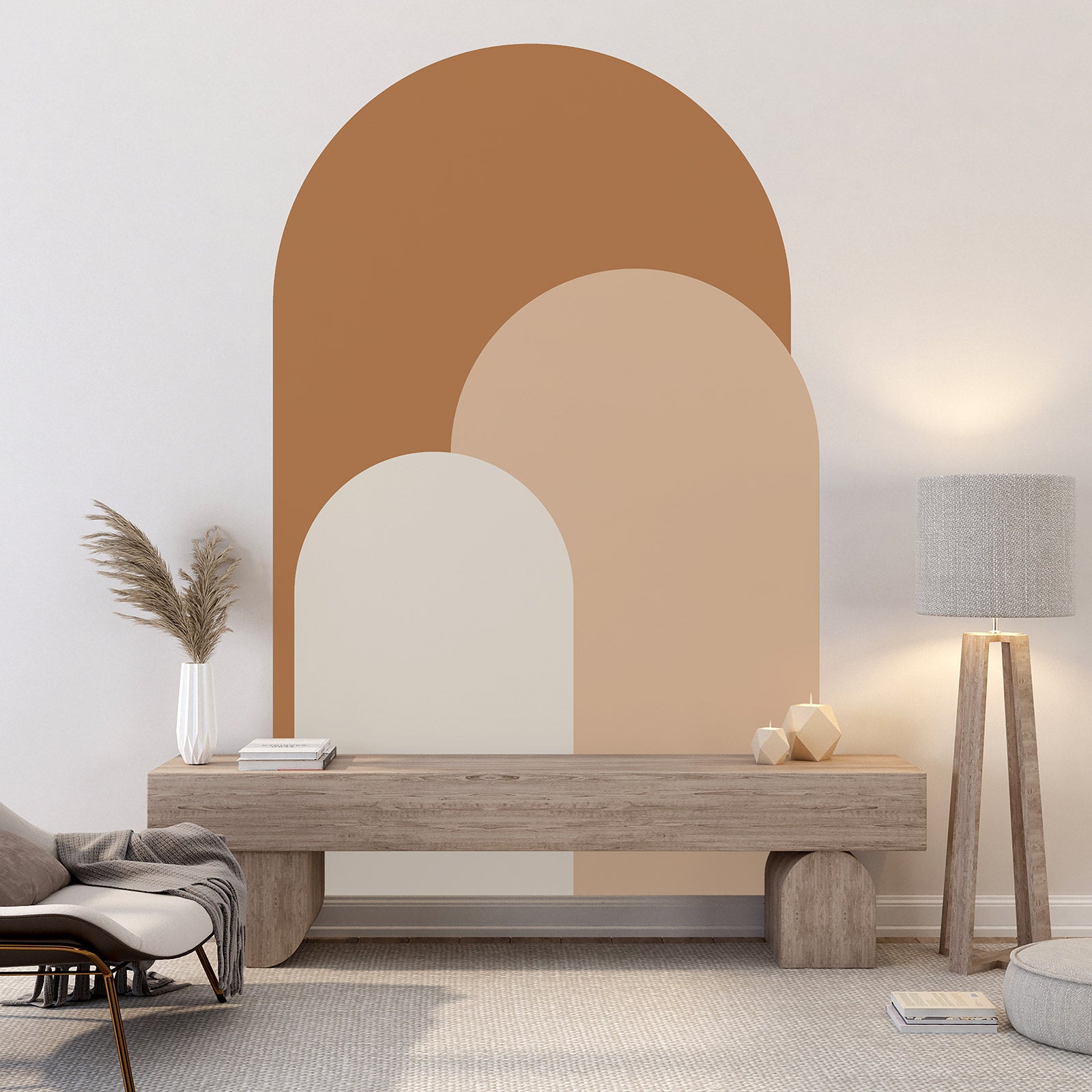 Stickers Arches - Design - Adhésif MAT - Largeur 40 x Hauteur 62 cm - 3