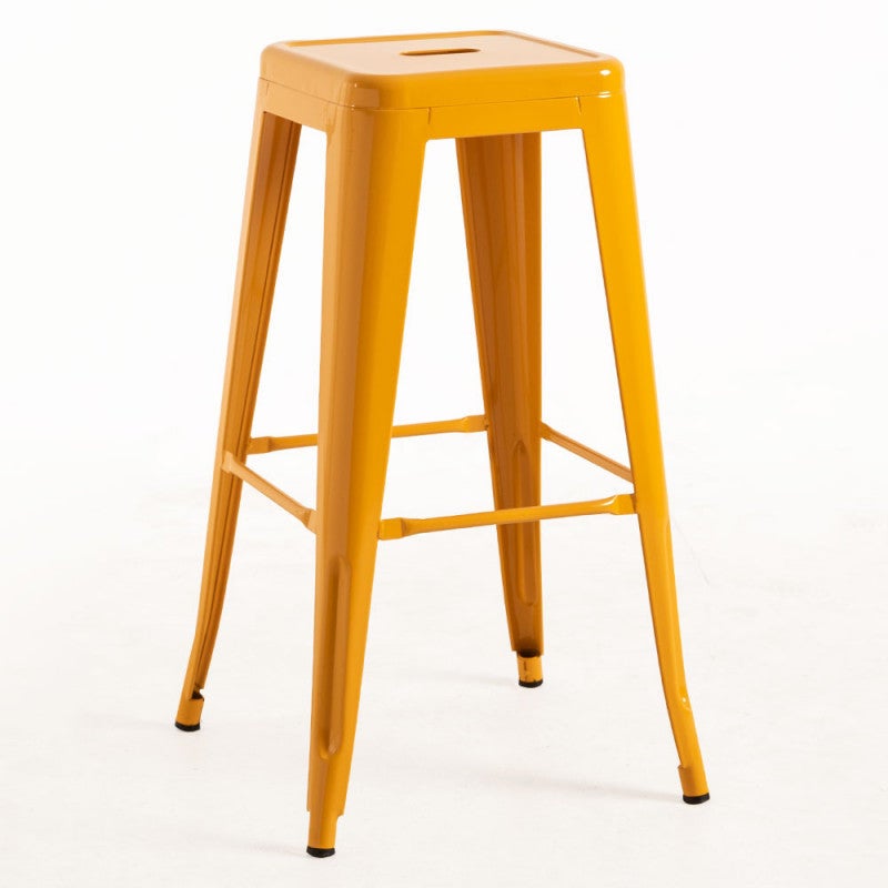 Dudeco taburete alto leeds naranja