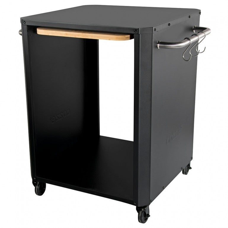Table d'extérieur avec tablette extractible pour fours à pizza 13/17 ...