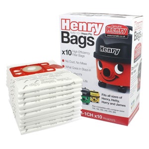 Sacchetti Per Aspirapolvere Numatic Henry - Confezione Da 2 X 20 (40 Sacchetti) Hepka-Flo