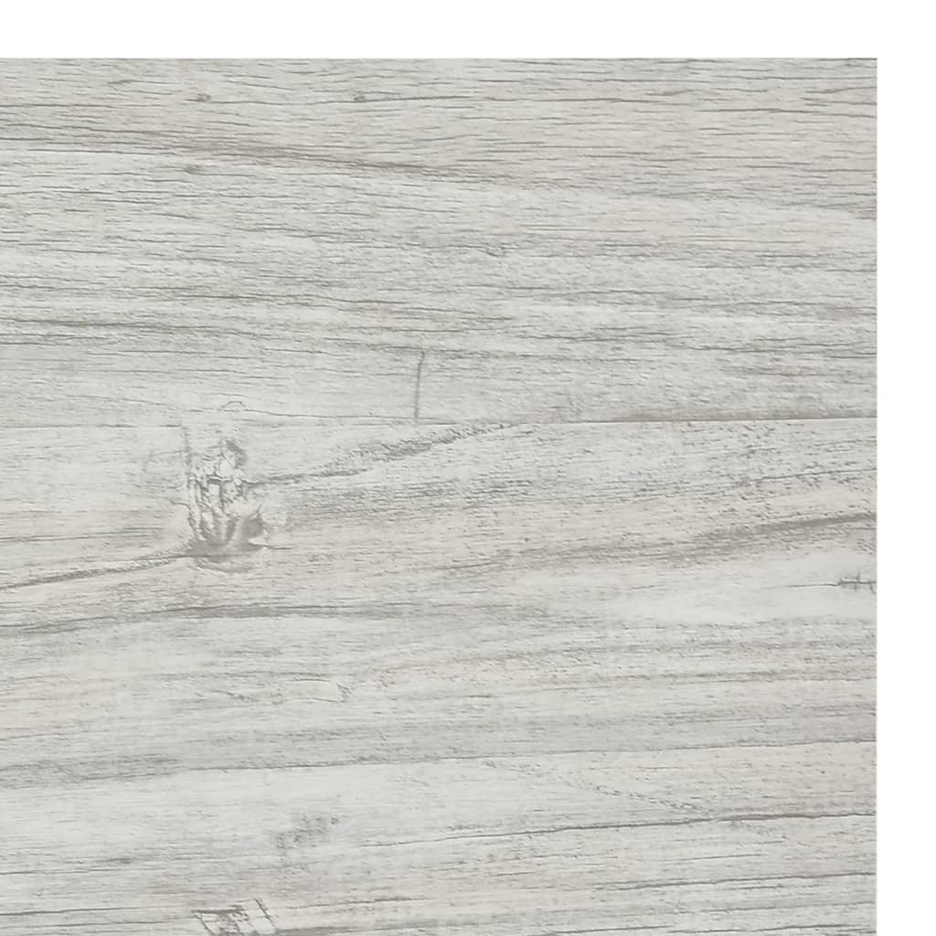 Dalles de plancher autoadhésives 20 pcs PVC 1,86 m² gris clair - 8