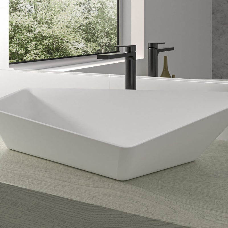 Umywalka nablatowa Design biała