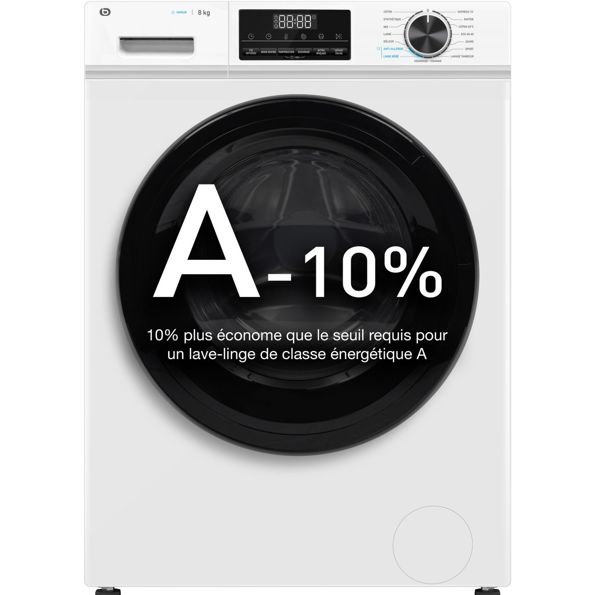 Gancio Oblò Per Lavatrice CANDY HOOVER ESSENTIAL, Codice 70005590, Compatibile Vari Modelli - 4