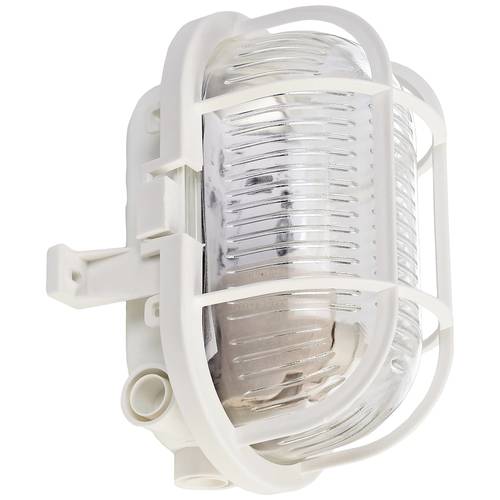 SYRMA OVAL lampa sufitowa żółw LED E27 oświetlenie zewnętrzne ściana sufit piwnica garaż balkon taras 230V KOLOR BIAŁY