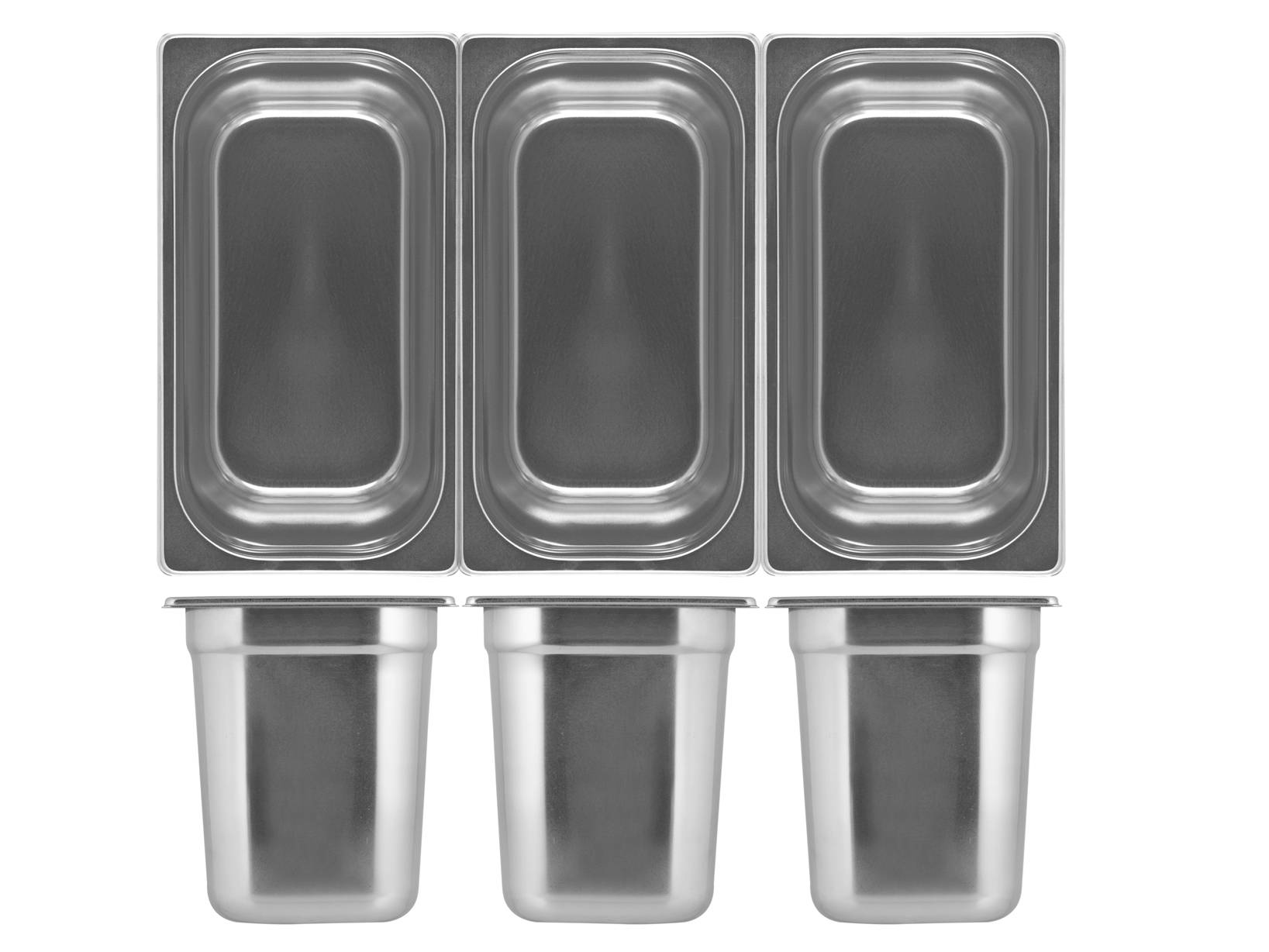 Lacor 66365Z Contenitore Gastronorm GN 1/3 In Acciaio Inox – 176x325x65 Mm Per Cucina Professionale E Domestica - 3