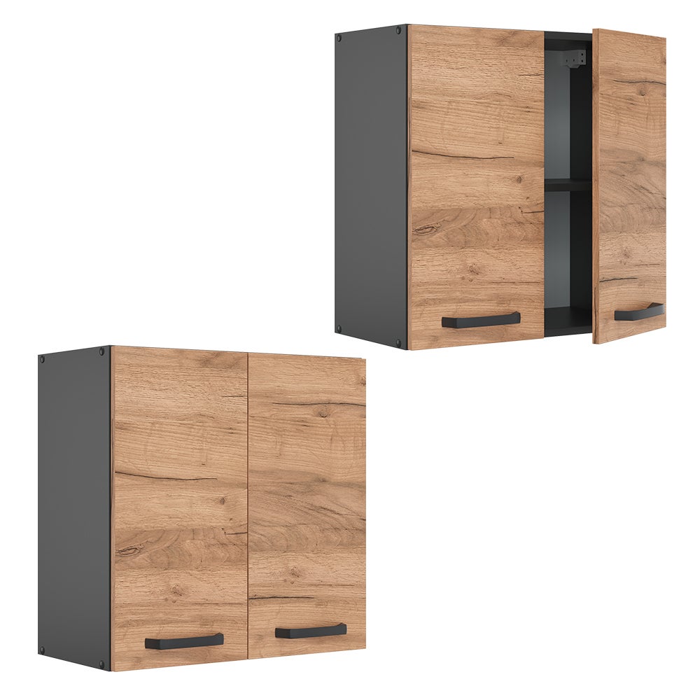 Vicco Elément haut de cuisine R-Line, Chêne de force doré, 60cm - 5