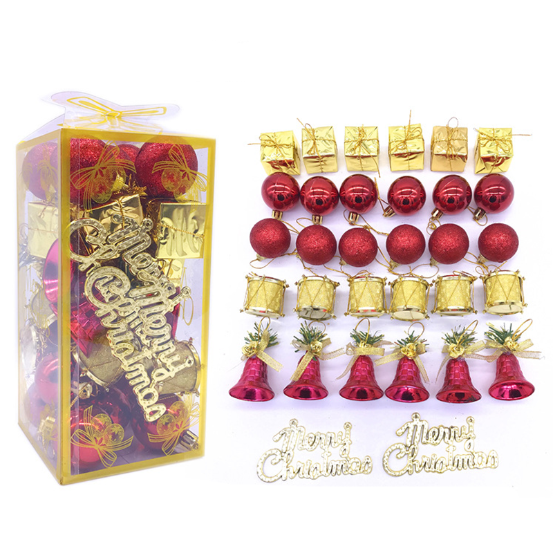 Kesote Bolas De Navidad De Oro Rosa, 24 Bolas De Navidad, Decoración Navideña, Para Fiestas Navideñas