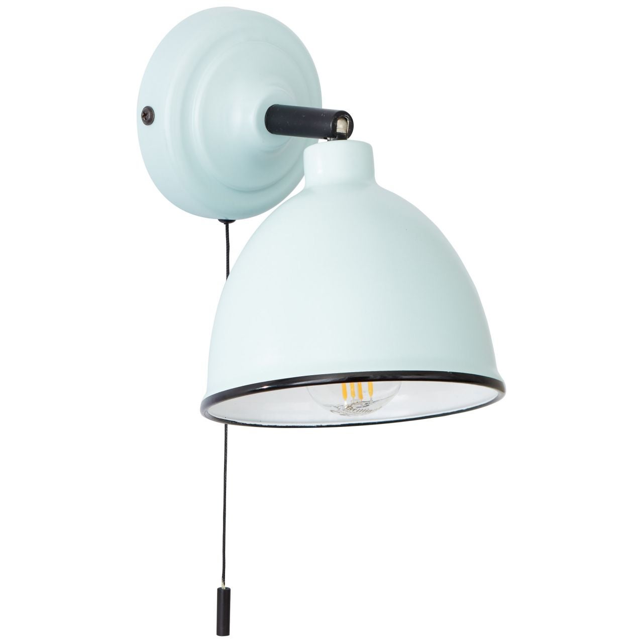Lampa BRILLIANT, 1-płomienna lampa podłogowa Tosh antyczne drewno / czarny korund, 1x A60, E27, 40W, drewno ze zrównoważonego leśnictwa (FSC) - 6