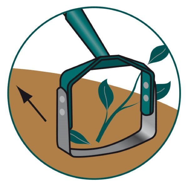 Grattoir oscillant Naturovert manche bois 150cm certifié PEFC 100% + poignée ergonomique - 3