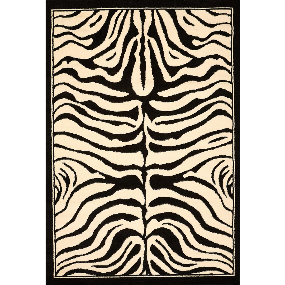 Tapis d'Entrée à Motifs Maisonée 45x75cm Naturel - Made in Baz