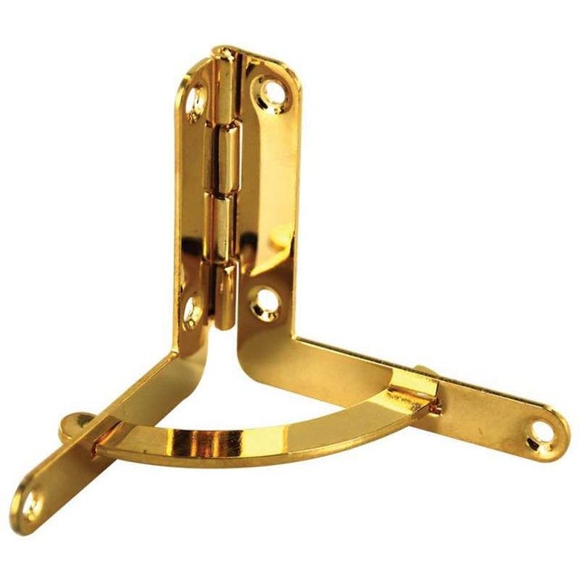 Zawiasy meblowe stalowe – wykończenie mosiężne – wysokość 30 mm – szerokość 33 mm – wysokość płytki zawiasu 5,1 mm