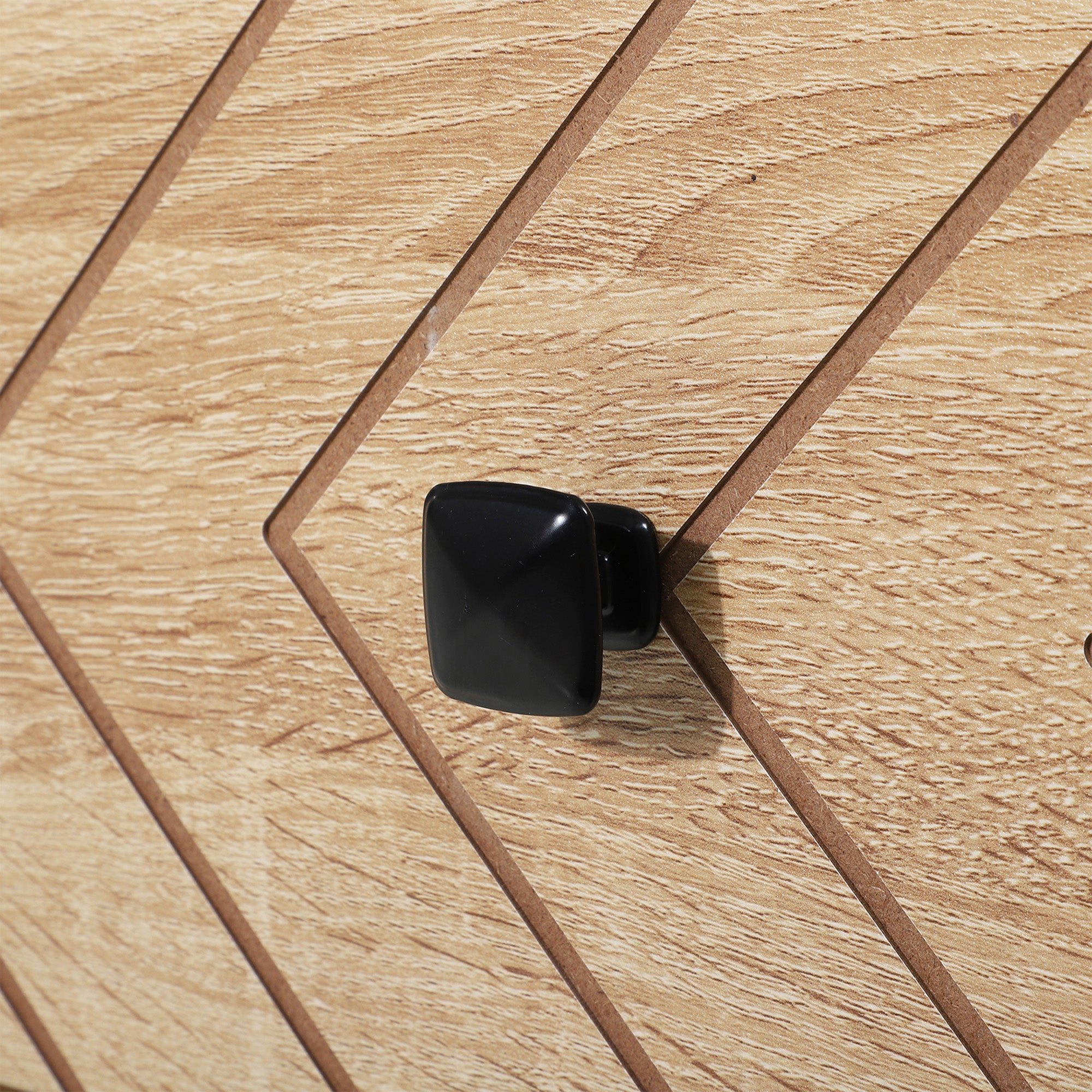 Mesita de noche Homcom madera natural 48x39,5x60 cm - 9