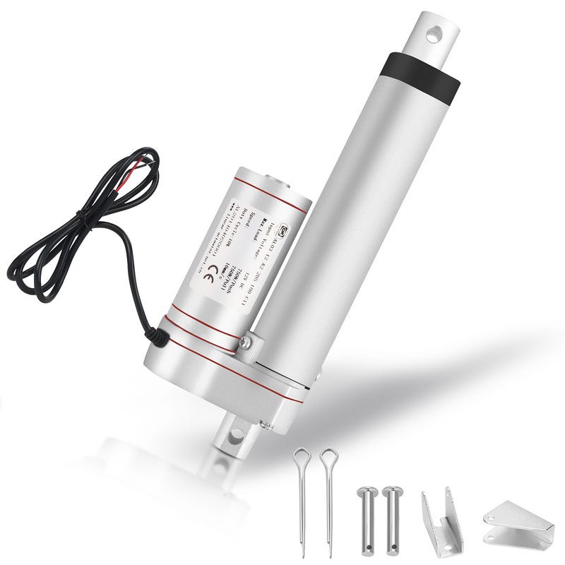 Pangyoo PYouo-attuatore lineare Motore lineare 12V DC 50mm 100mm 150mm Pangyoo PYouo-attuatore lineare Motore lineare 12V DC 50mm 100mm 150mm