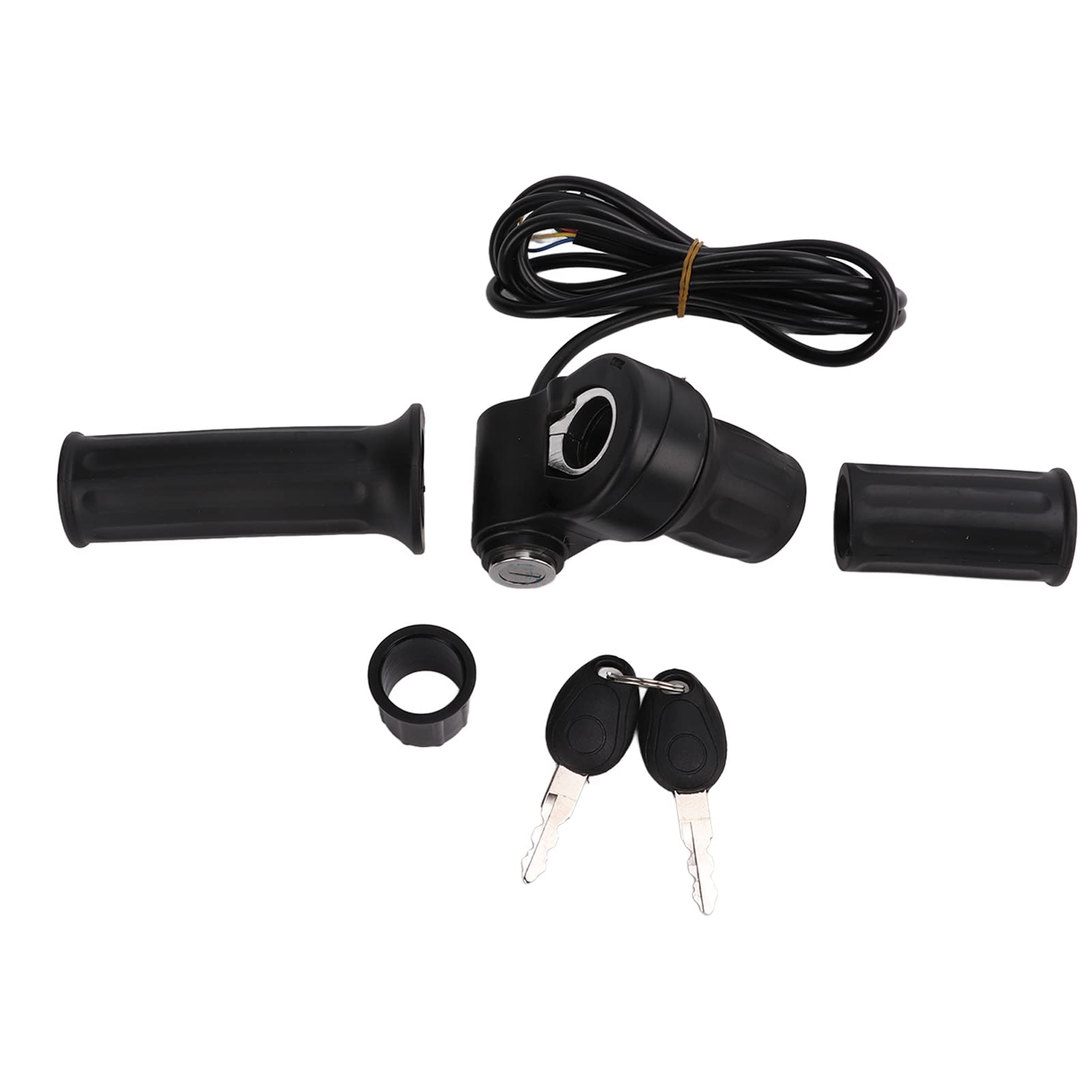 Poignée D'Accélérateur Universelle 12-84V Pour Vélo Électrique, Moto Et Scooter – Installation Facile Et Compatible Multi-Tensions
