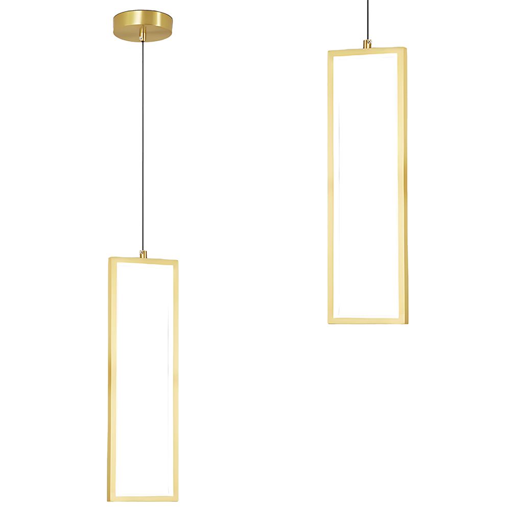 Lampa Sufitowa Wisząca Toolight Lhj084-1Cp Złoty Led