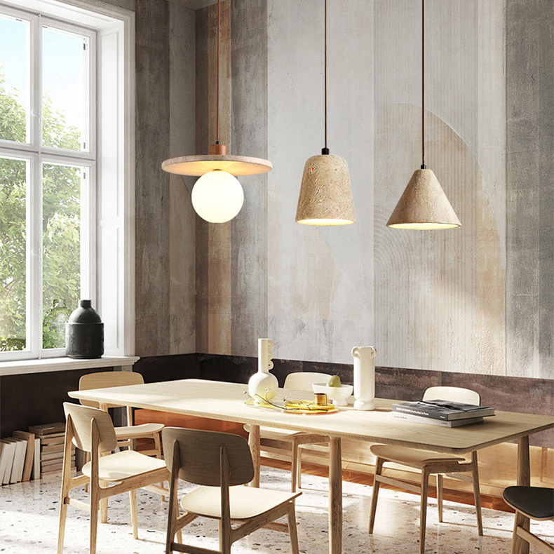 Lampy wiszące z żarówkami, żyrandole LED, lampy sufitowe w stylu vintage, żyrandole nocne, lampy sufitowe, 3 temperatury barwowe, regulowana wysokość - 8