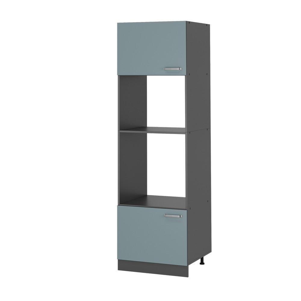 Vicco Szafka do mikrofalówki R-Line, Niebiesko-szary, 60 cm