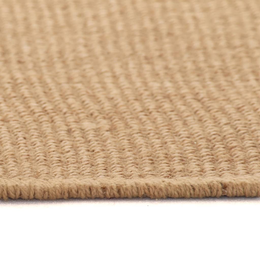 Tapete de juta com apoio de látex 200x300 cm vidaXL - 7