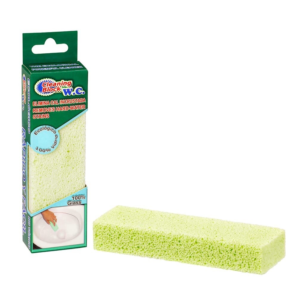 Blocco Pulizia WC Con Manico - 2 Pezzi Senza Chimici Per Pulizie Profonde - Foto 2