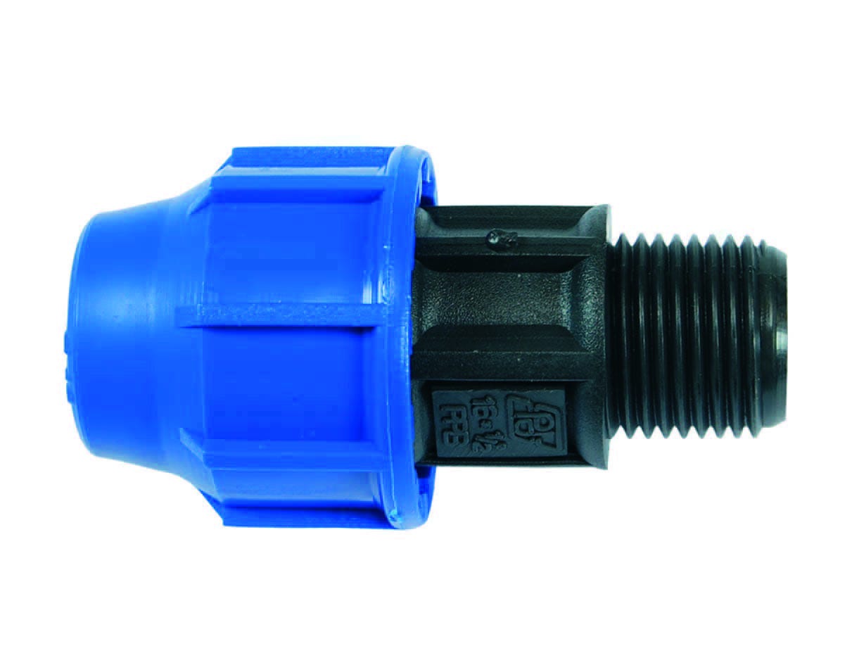 Raccordo A Compressione Maschio 40 X 1"1/4 PN16 Per Irrigazione - Foto 9