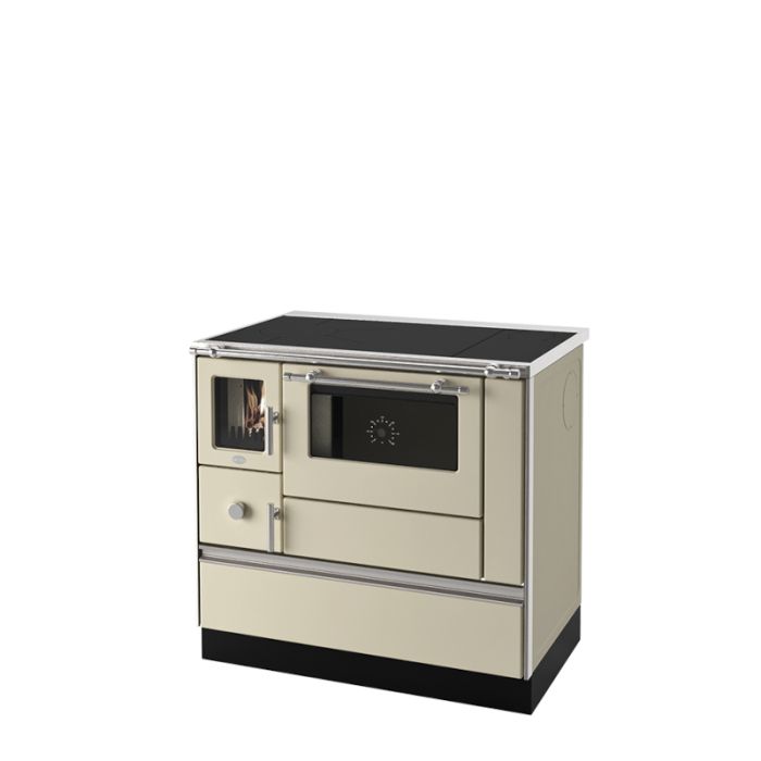 Kuchenka opalana drewnem Eva Calor mod. Penelope 90 - CREMA
