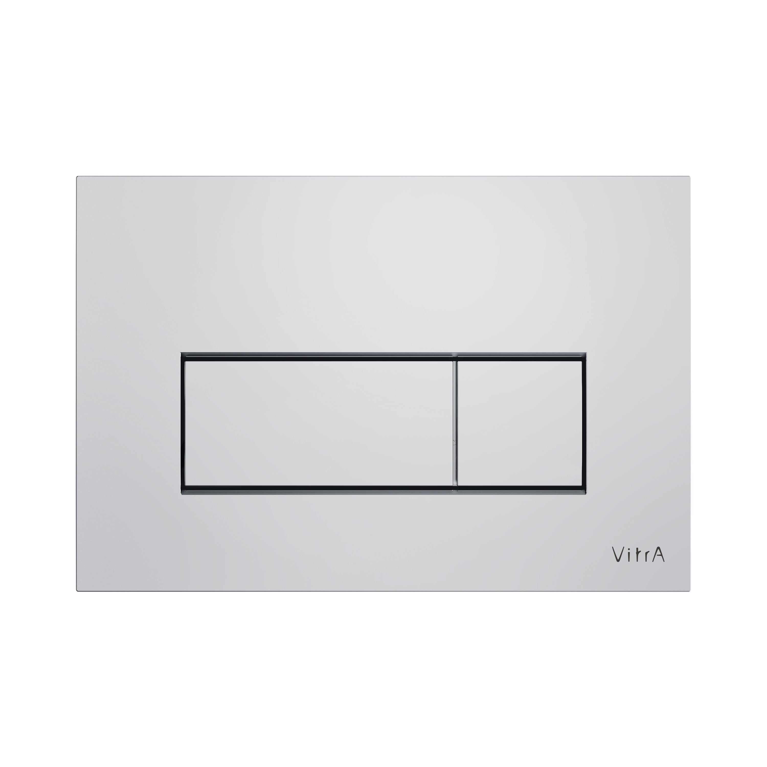 VITRA Pack WC S50 suspendu cuvette carénée et bati support mur porteur avec plaque Chromée - 4