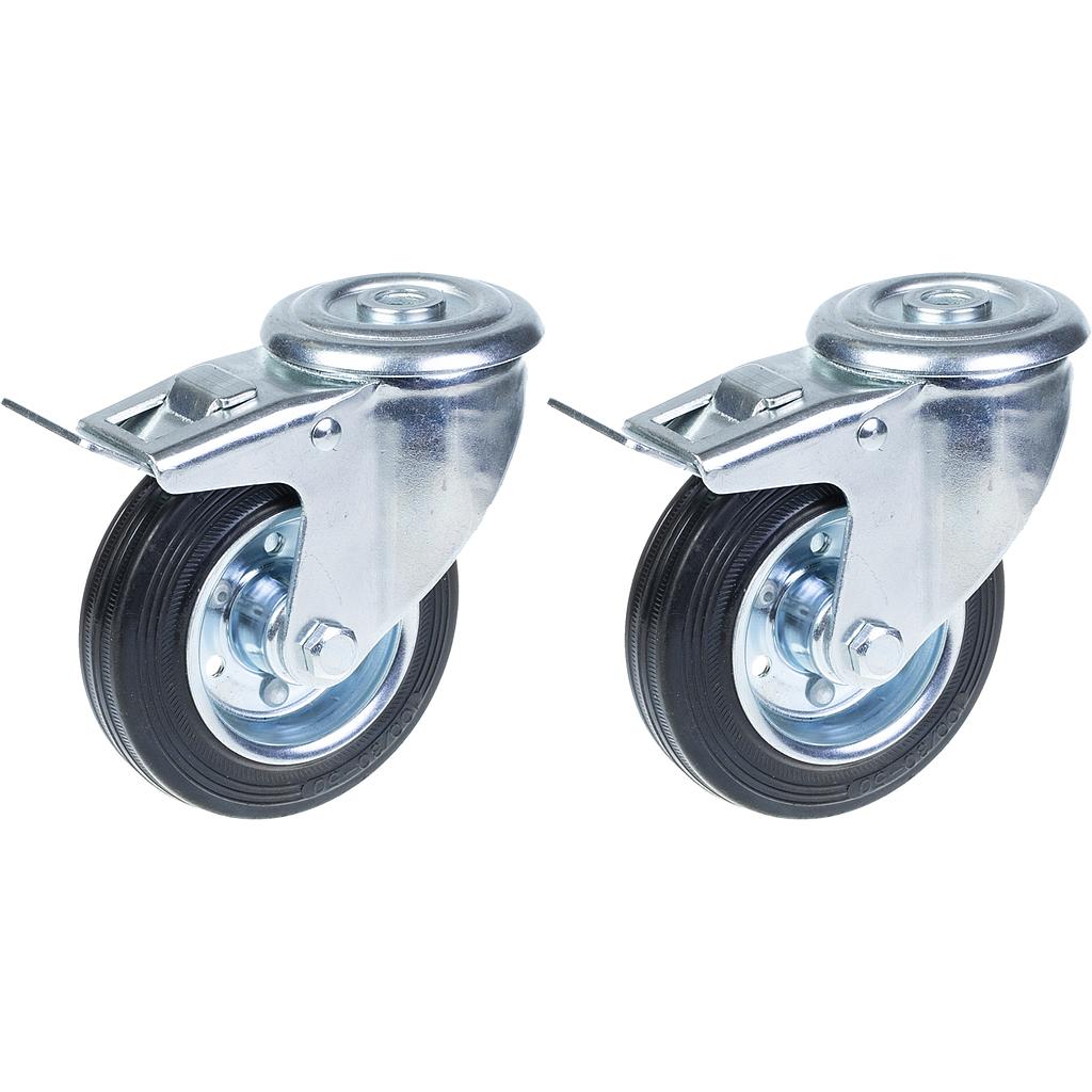 2 PNEUMATICI COPERTONI 4.00 8 GOMME 6 PR RUOTE RINFORZATE CARRELLO RIMORCHIO - Foto 10